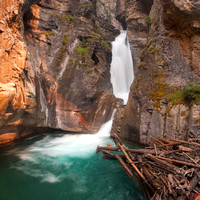 Upper Johnson Canyon Falls